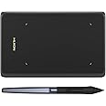 HUION H420X OSU Tablet Graphic Drawing with 8192 Levels Pressure Battery-Free Stylus, 4.17x2.6 inch/10.59 x6.60 cm Tablet Compatible with Window/Mac/Linux/Android for OSU Game, Online Teaching Black