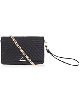 Schwarz 'Art)' Gesteppte Umhängetasche