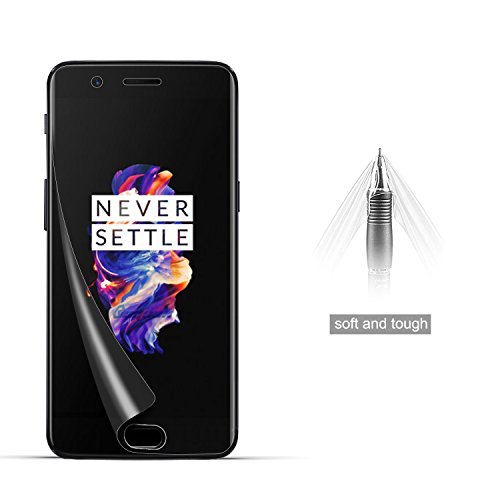 [2 Stück] OnePlus 5 Schutzfolie, Beyeah OnePlus 5 Accessories with [TPU screen Protector] [Anti-Kratzen] [Anti-Öl] [lebenslange Garantie] - 4