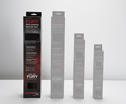 HyperX FURY Pro Gaming Mouse Pad Größe XL, schwarz - 6