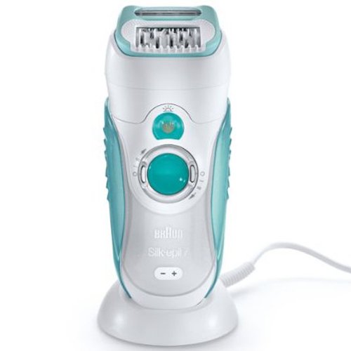 Braun Silk-épil 7 7891 Wet and Dry Cordless Dual Epilator with Gillette Venus Technology and four Attachments