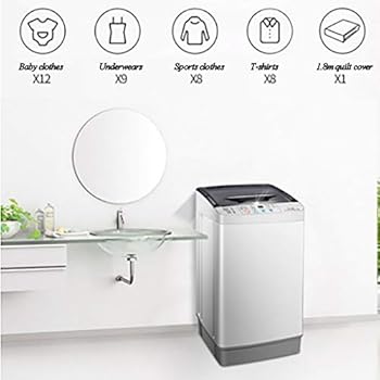 Mini Waschmaschine Kleine Tragbare Waschmaschine Vollautomatische 4.8kg
