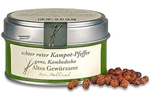 ALTES GEWÜRZAMT INGO HOLLAND Altes Gewürzamt Kampot Pfeffer rot Kambodscha 40 g Gold Edition - Ingo Holland