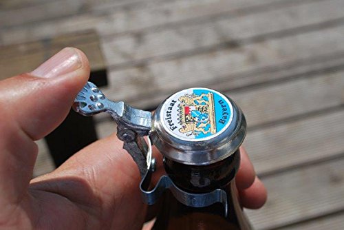 Preisvergleich Produktbild FUNICE Design Bierflaschen Zinndeckel Freistaat Bayern Mückenschutz