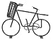 Produktbild Casablanca Deko Fahrrad mit Korb aus Metall Dekoration Geldgeschenk Bike