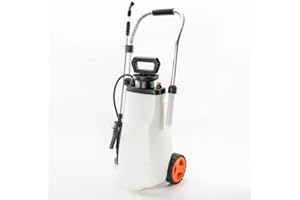 Pulvérisateur pour Jardin - Suan - avec Roue et Lance télescopique - Contenance : 12 litres