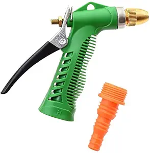 JIGsMART High Pressure Water Spray Gun for Car/Bike/Plants |Multi Functional Water Spray Nozzle for Gardening |Spray Gun with Handle| Water Spray Gun for Car Wash - Gardening Washing