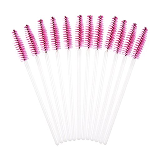 Schmink Pinsel,Amlaiworld 50stk Disposble Wimpern Mascara Stäbe Make-up Kosmetik Pinsel - 7