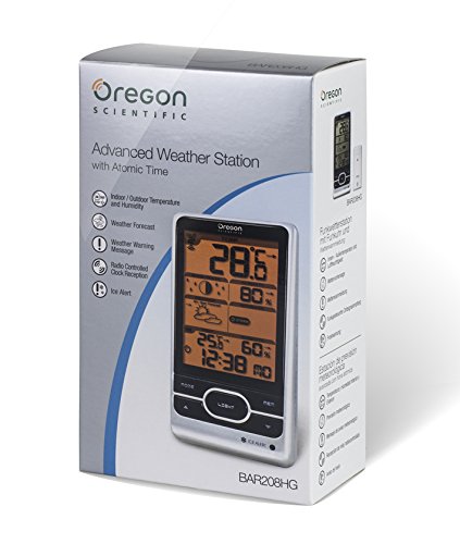 Oregon Scientific BAR 208 HG Wetterstation silber - 2