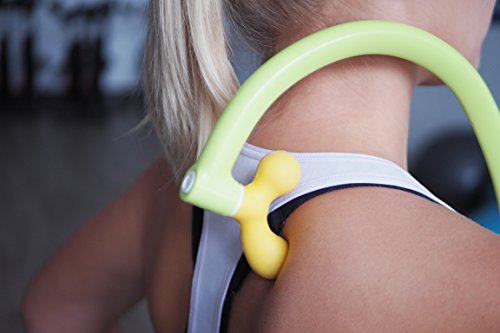 MassageEngel – Der Original Triggerpunkt Massagestab zur Behandlung von Rückenschmerzen, Schulterschmerzen und Nackenschmerzen – Effektive Triggerpunkt -Selbst-Massage mit drehbarem Kopf - 3