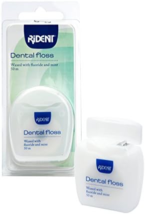 Rident Dental Floss 50 m - Pack of 6