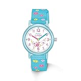 Prinzessin Lillifee Mädchen Analog Quarz Uhr mit Stoff Armband 2018270
