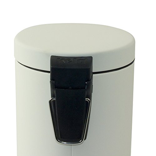 Kela 20325 Kosmetikeimer, 3 l, Metall, Per, Weiß - 5