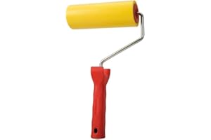 ARTIST UNKNOWN Mako Tapeten-Andrückroller # Tapezierwerkzeug # Durchmesser ca. 6,5 cm # Breite: ca. 17,5 cm