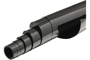 MOCNT Pellicola Oscurante per Vetri Auto 5% VLT Autoadesivo Pellicola Oscurante Vetri Auto Antiriflesso Pellicola Finestre Privacy Protezione Solare AntiGraffio Nero 50cmx300cm