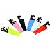 Produktbild TOOGOO (R) 6 Stueck Bunt beweglich faltbar Smartphone und Tablet Staender fuer iPhone iPad Samsung Galaxy HTC und andere Handys Tablet Plus Blau Mart Kabelbinder - Schwarz, Weiss, Rot, Blau, Rosa, Gruen Fluoreszierende