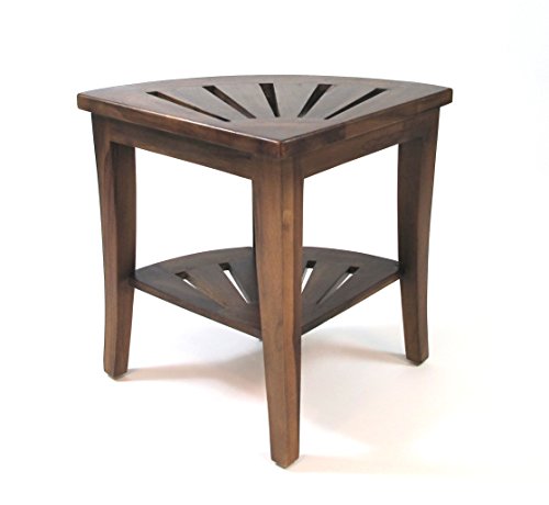 Redmon For Kids Corner Shower Bench Wood Grain Teak Desertcart INDIA