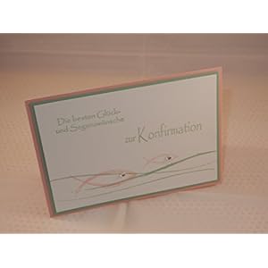 Karte Konfirmation Glückwunschkarte