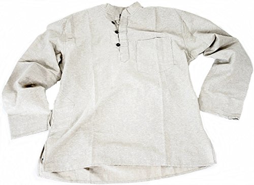 Preisvergleich Produktbild BUDDHA arts&more Kurta-Fishermanhemd (M, natur)