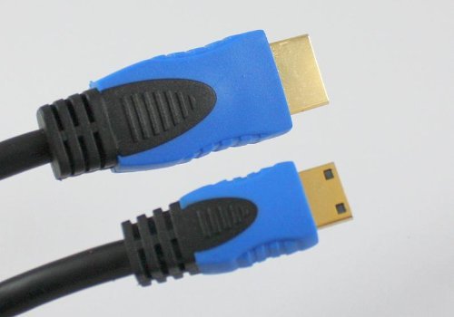 HD Zone Mini C HDMI-Kabel Blei (1,5 m, 1.3c Version) für Panasonic, Canon, Sony, Nikon, Fuji, Samsung, Pentax, Olympus, Kodak, Konica Minolta, Leica Etc, Best-Anschluss für alle Full-HD-Kameras und Camcorder. - 2