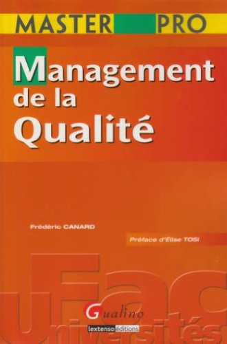 Management de la qualité Management de la qualité