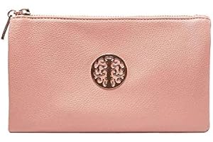 Craze London Women's Small Clutch Bag Cross Body Shoulder Bag with Wristlet Long Cross Shoulder Adjustable Strap