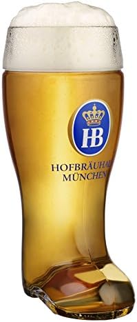 HB Hofbräuhaus München Munich Hofbräuhaus München HB glassboot 1 Liter King Werk KI 1000173
