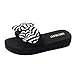 Produktbild Schnürhalbschuhe Slipper für Damen, Frauen Bogen Sandalen Slipper Flip-Flops Strandschuhe