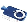 3.2 quart cleansing bottle with three silicone enema attachments and tubing