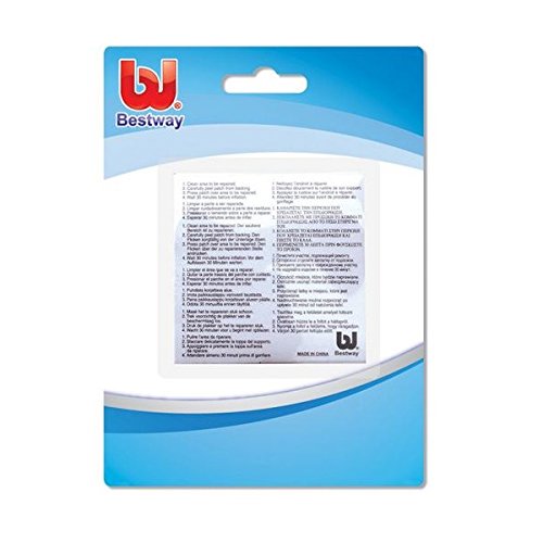 Reparatur-Flicken 10x selbstklebende PVC-Flicken transparent Swimming-Pool Fast-Set