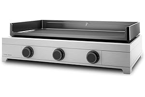 FORGE ADOUR Plancha Modern Gaz 75 Châssis inox