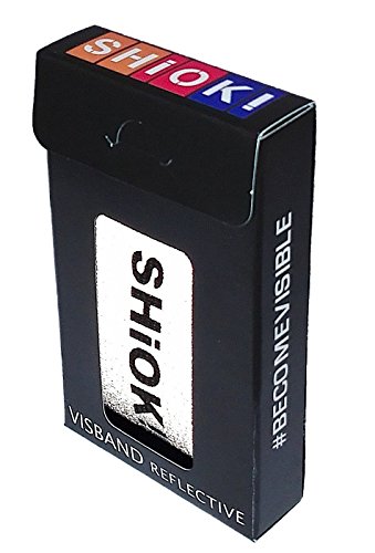 SHIOK! Accessoires Visiband Noir réfléchissant pour Tous Types de Sport Taille Unique