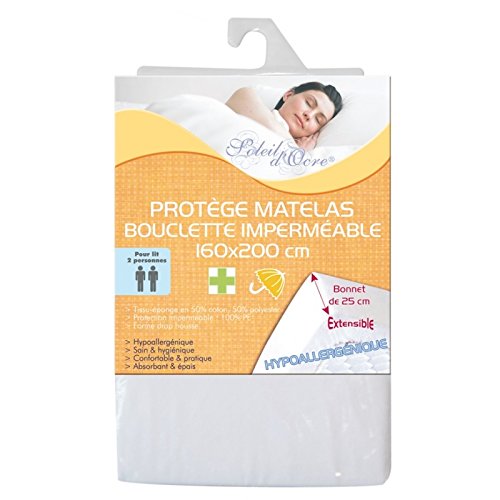 Matratzenschoner wasserundurchlässig 160x200 50% Baumwolle 50% Polyester