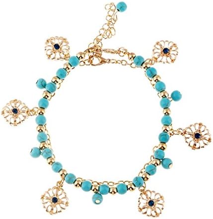 Y&amp;M Women's Body Jewelry Belly Chain Body Chain Necklace Belly Chain Turkish Fashion Vintage Bohemian Acrylic Alloy IrregularBlue Rose Yellow , one size