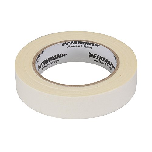 FIXMAN 193178 Leicht ablösbares Malerkrepp-Klebeband 25 mm x 50 m