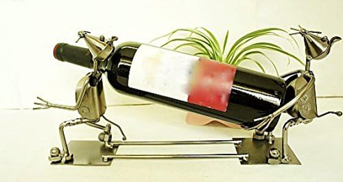 Wkaijc Creative Character Shape Guitar Model Personality Fashion Ornaments Red Wine Rack