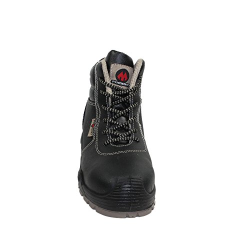 Aimont Fortis S3 SRC Sicherheitsschuhe Arbeitsschuhe Berufsschuhe Businessschuhe Trekkingschuhe Schwarz - 2