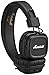 Price comparison product image Marshall Major II Bluetooth Headphones Protable Foldable Wireless Headset Built-in Microphone and Remote (Black)
