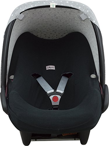 Sonnenverdeck für Maxi-Cosi Pebble y Bébé confort Gruppe 0 -grauen Farben mit White Star - 5