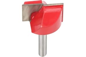 Fraise à Bois CNC, Walfront Outil de Coupe de Machine Tige par le Bas Diamètre de 6 mm(6 * 25)