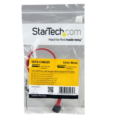 StarTech.Com SATA12LA1 30 cm SATA links gewinkelt Kabel - 2