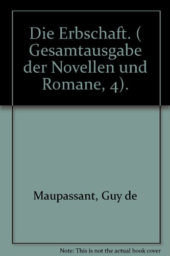 Cover zum Buch Die Erbschaft