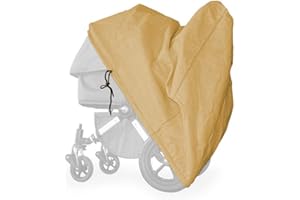 softgarage Buggy Softcush Beige Cover for Pushchair Joolz Hub Rain Cover Rain Cover