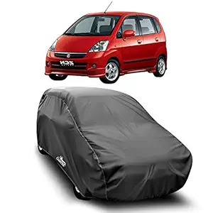 ROYALS CHOICE Water Resistant Car Cover for Maruti Suzuki Zen Estilo (Gray Without Mirror Pocket)