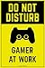 Produktbild Do Not Disturb Gamer At Work: Blank Lined Journal (6x9) for Gamers, Funny Gamer Gift for Men, Teens and Boys, Gamer Birthday Gift