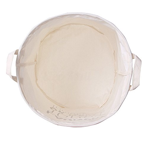 CAM2 faltbar englischen Buchstaben Leinen Wäschekorb Stoff Haushalt Organizer Korb 65 x 50 x 50 cm Today - 4