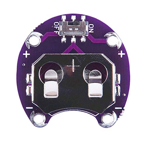 Preisvergleich Produktbild Tree-on-Life Knopfzellen-Batteriehalter Kompatibel für Lilypad CR2032 Batteriehalterungsmodul Kompatibel für Arduino