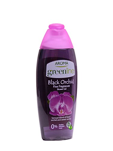Aroma Shower Gel GREENLINE FINE FRAGRANCES Black Orchid 400ml