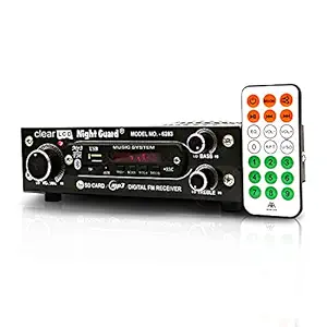 NIGHT GUARD AC/DC FM Radio Multimedia Speaker with Bluetooth, USB, SD Card, Aux