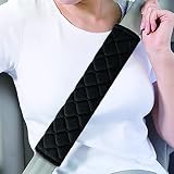 Pair Of Seat Belt Shoulder Pad Covers – Comfort Cushion Harness Pads – 2-Pack